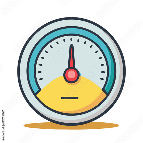 Sand timer vector illustration, A vector illustration of a sand timer with sand flowing, perfect for time management, waiting, or measurement themes.
