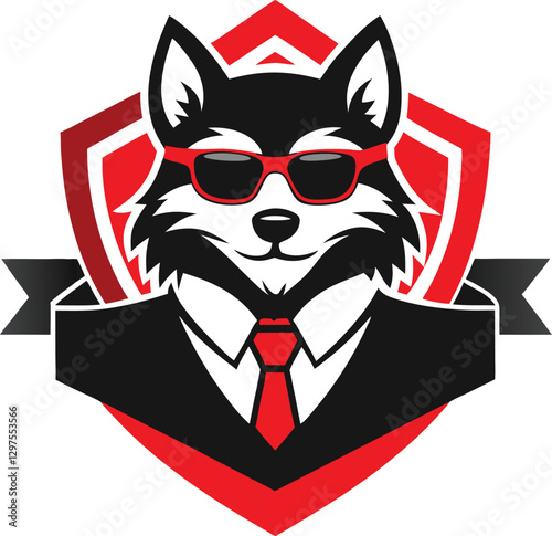 Cool Wolf Emblem