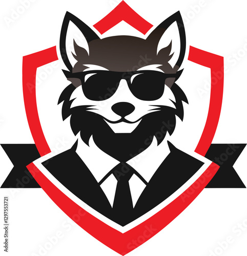 Cool Wolf Emblem