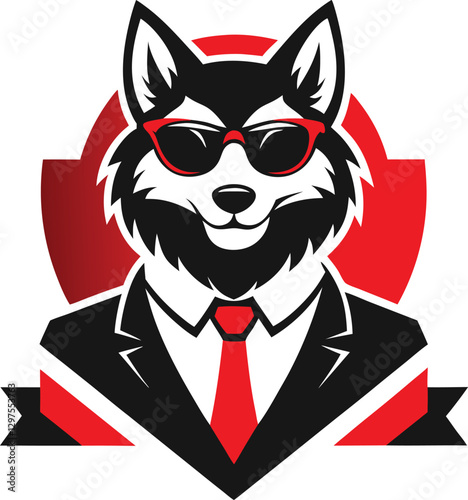 Cool Wolf Emblem