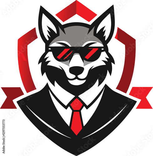 Cool Wolf Emblem