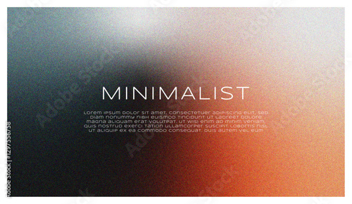 Modern trendy gradient grainy background for poster, template, bussines card, cover, packaging, art