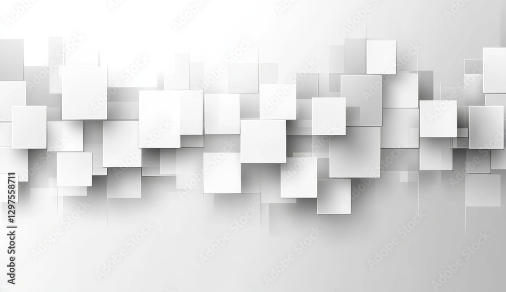 Obraz premium Abstract geometric squares background design