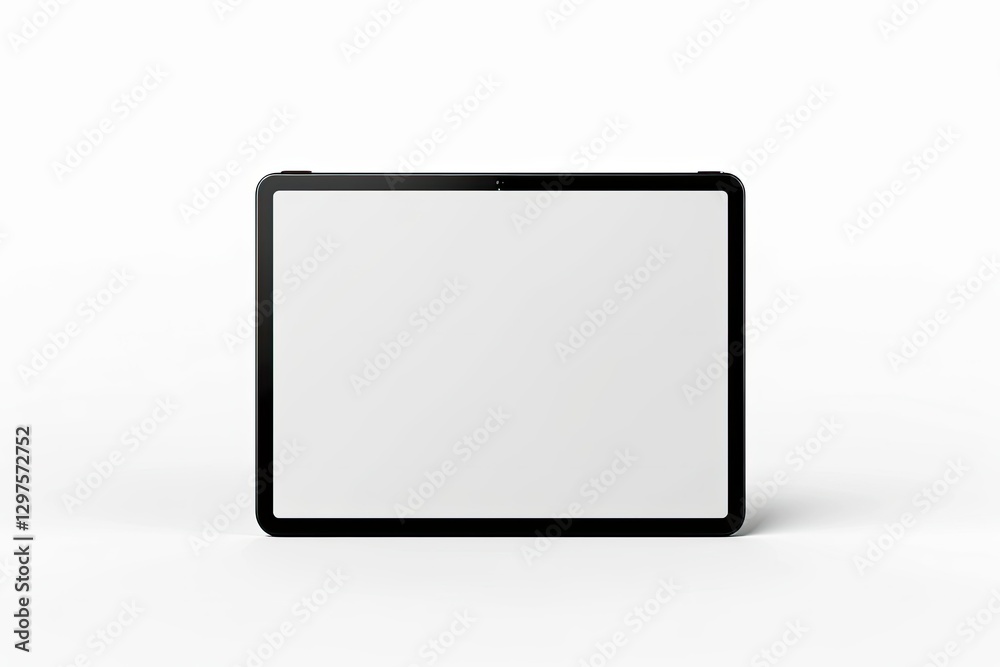 High Detail Picture of Tablet Computer, Isolated on White High Detail Picture of Tablet Computer, Isolated on White
