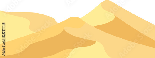 Desert Landscape Illustration