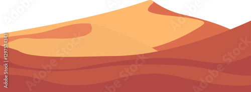 Desert Landscape Illustration