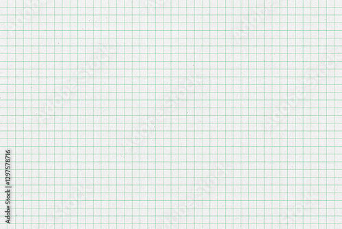 green grid squared paper background