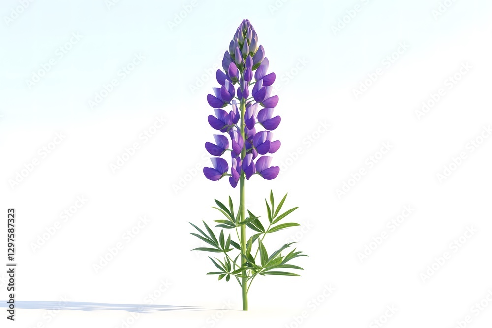 Obraz premium High-Quality Floral Photography Highlighting Natural Beauty and Elegance AI Art Portrait In Clean Background