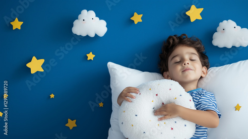 Sweet Dreams: A young boy p...