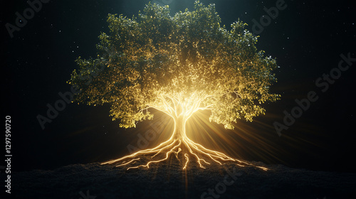 Golden Tree of Life: A radi...