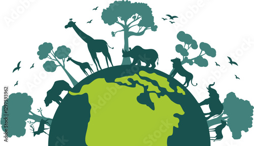 World Wildlife Day Illustration