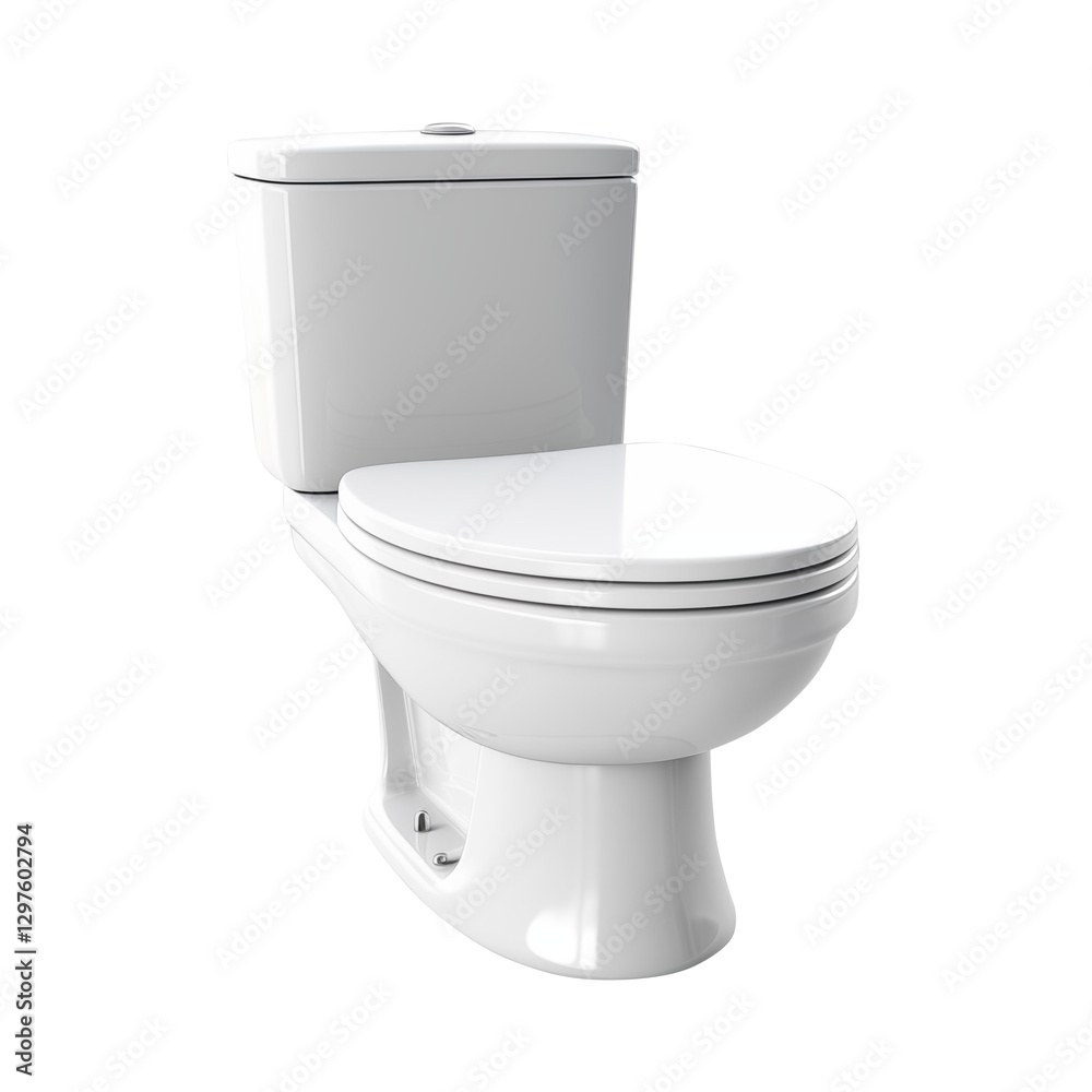 Bowl toilet isolated on transparent white background, clipping path, pen tool. Bowl toilet isolated on transparent white background, clipping path, pen tool.
