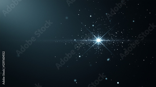 Cosmic Spark: A bright, rad...