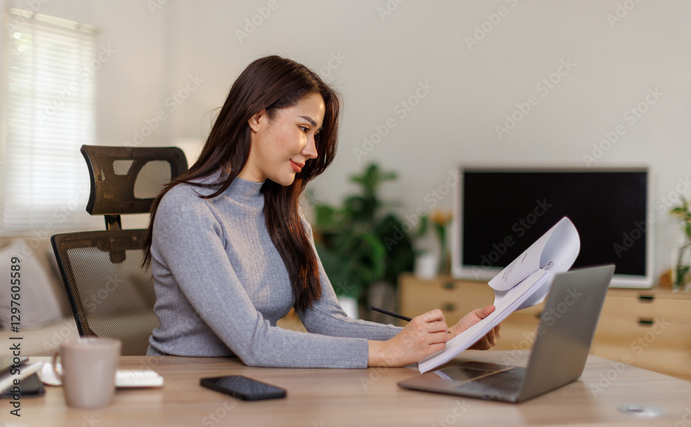 Business asian woman hands working in Stacks of paper files for searching and checking unfinished document achieves on folders papers at busy work desk office
Business asian woman hands working in Stacks of paper files for searching and checking unfinished document achieves on folders papers at busy work desk office