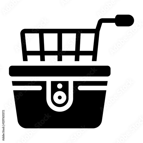 deep fryer Solid icon