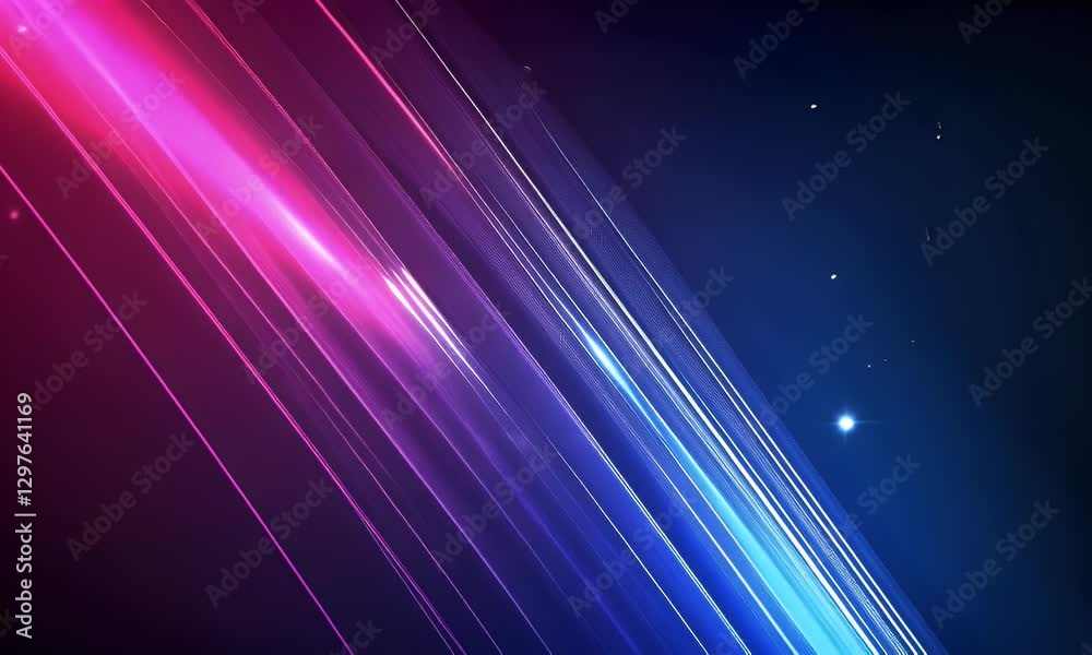 Abstract vibrant diagonal lines, dynamic glowing energy, digital art, background graphic, potential use in websites, presentation slides