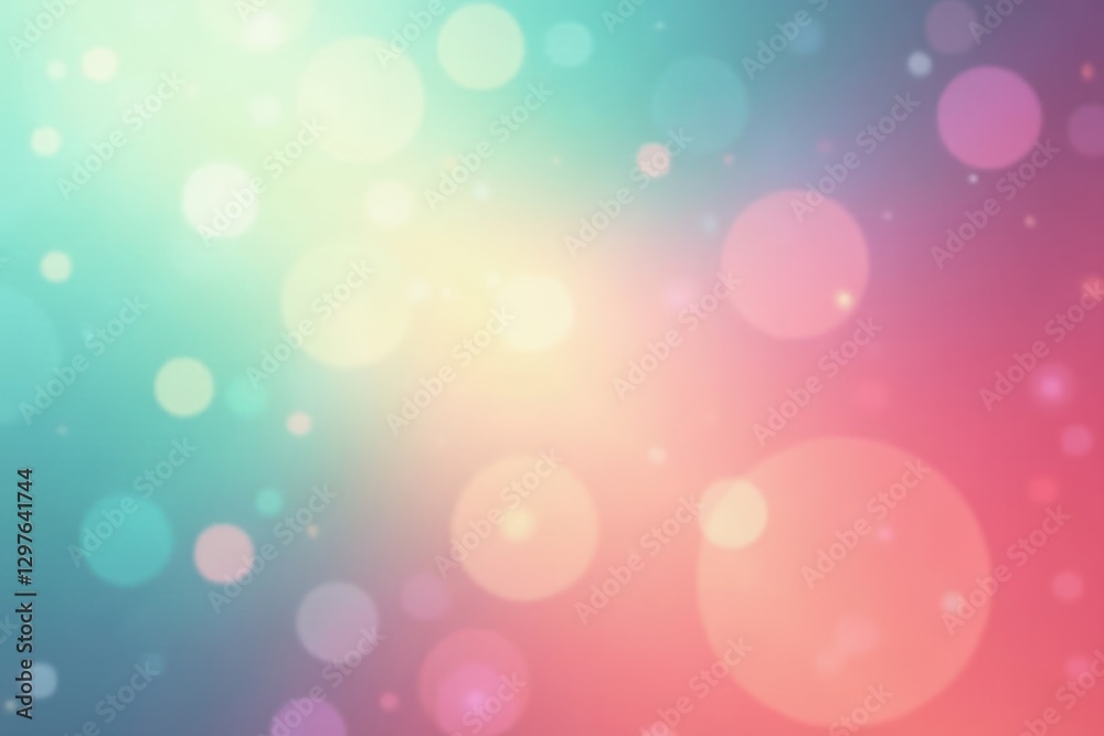 Abstract Pastel Bokeh Background with Soft, Dreamy Circles and a Gentle Gradient of Colors Abstract Pastel Bokeh Background with Soft, Dreamy Circles and a Gentle Gradient of Colors