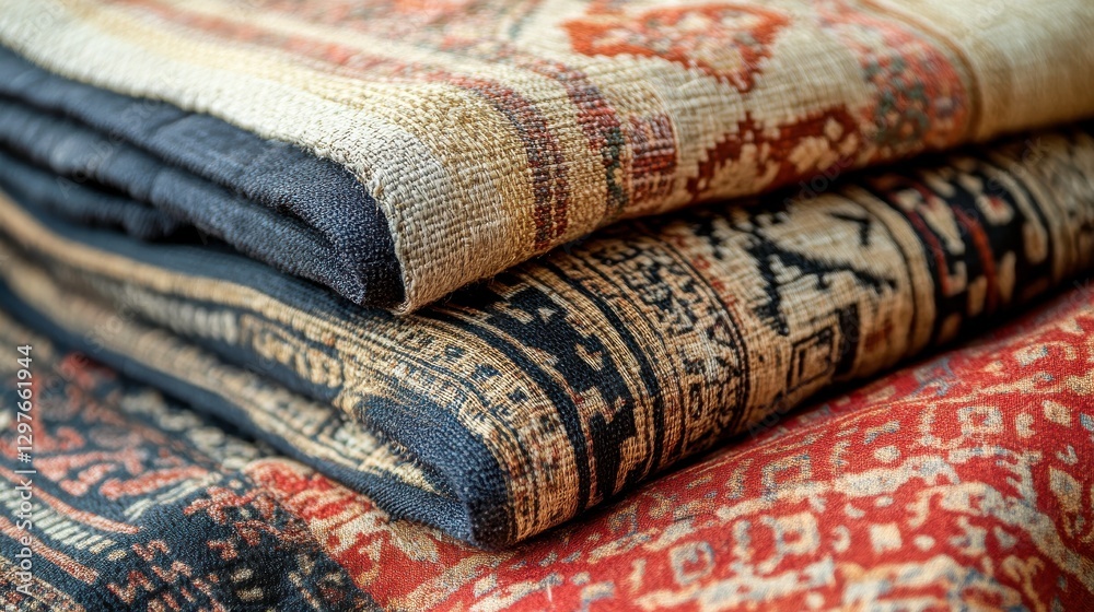 Intricate Handcrafted Tablecloth with Organic Patterns Intricate Handcrafted Tablecloth with Organic Patterns