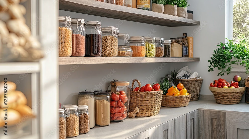 Freestanding Pantry Organizer with Adjustable Shelves for an Efficient and Customizable Storage Solution Freestanding Pantry Organizer with Adjustable Shelves for an Efficient and Customizable Storage Solution