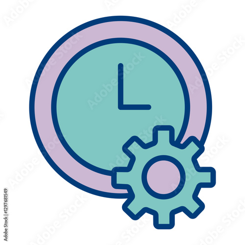 Time Management Vector Icon Design