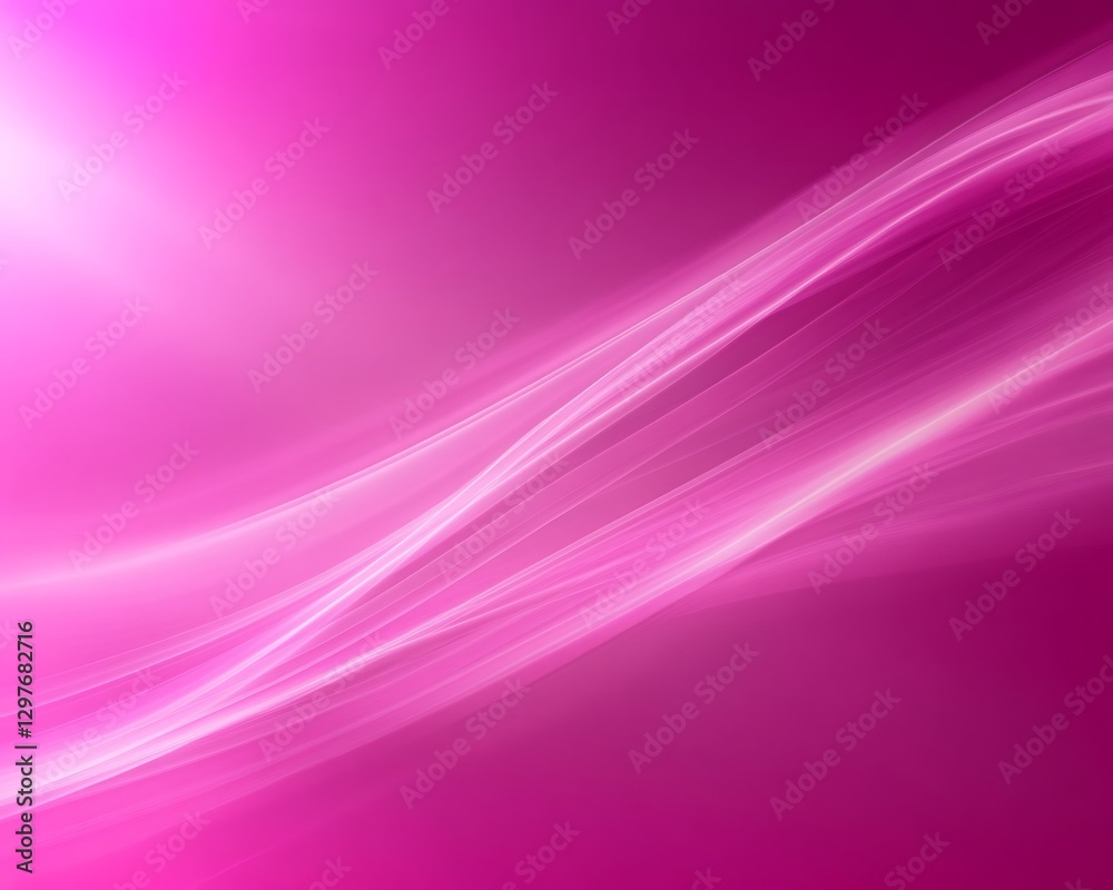 Fototapeta premium Abstract pink wave background for presentation, design