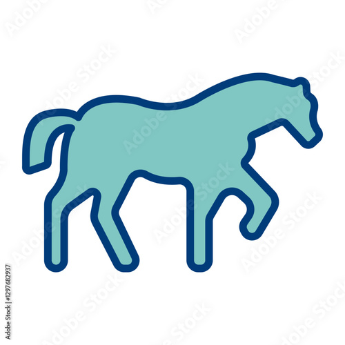 Horse Vector Icon Design
