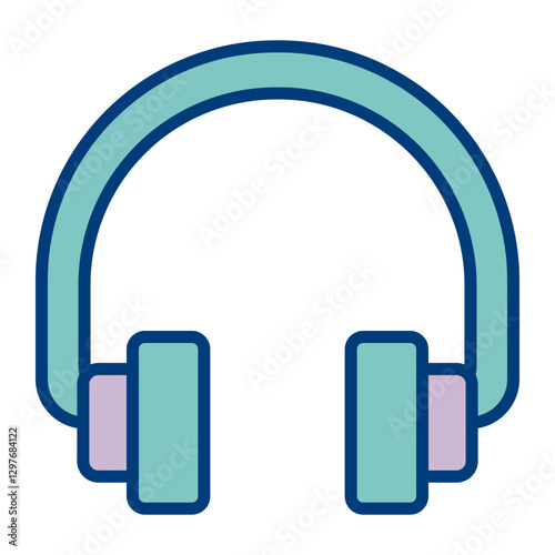 Headphones Vector Icon Design