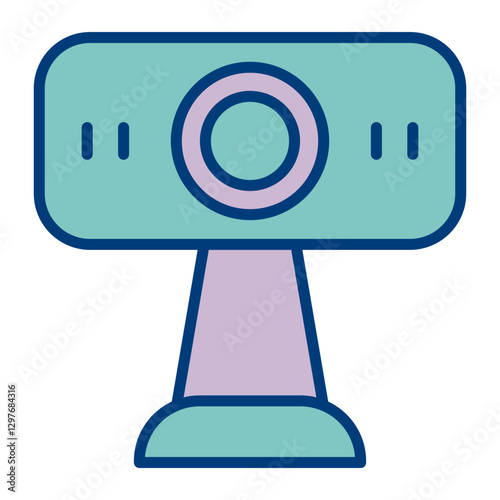 Webcam Vector Icon Design