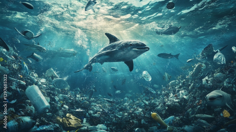 Fototapeta premium Art for awareness campaigns