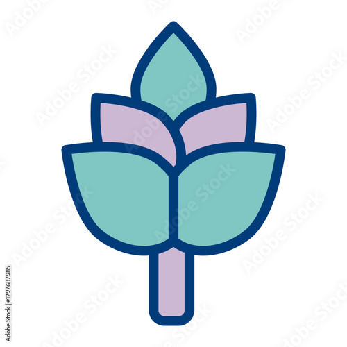 Hop Vector Icon Design
