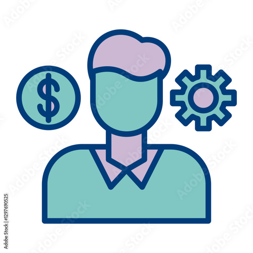 Entrepreneur Icon Design