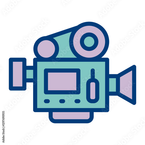 Movie Camera Icon Design