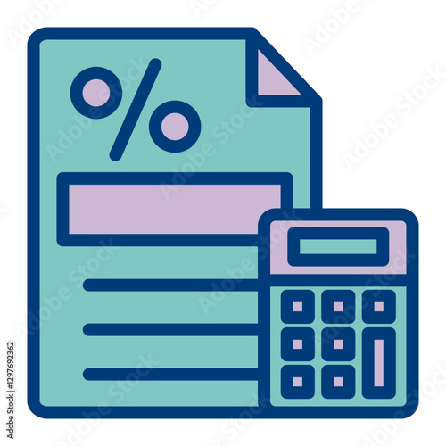 Accounting Icon Design