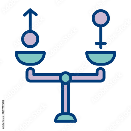 Gender Equality Icon Design