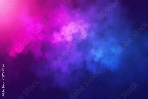Purple blue magenta pink abstract psychedelic grainy noisy color background, vibrant textured banner backdrop design