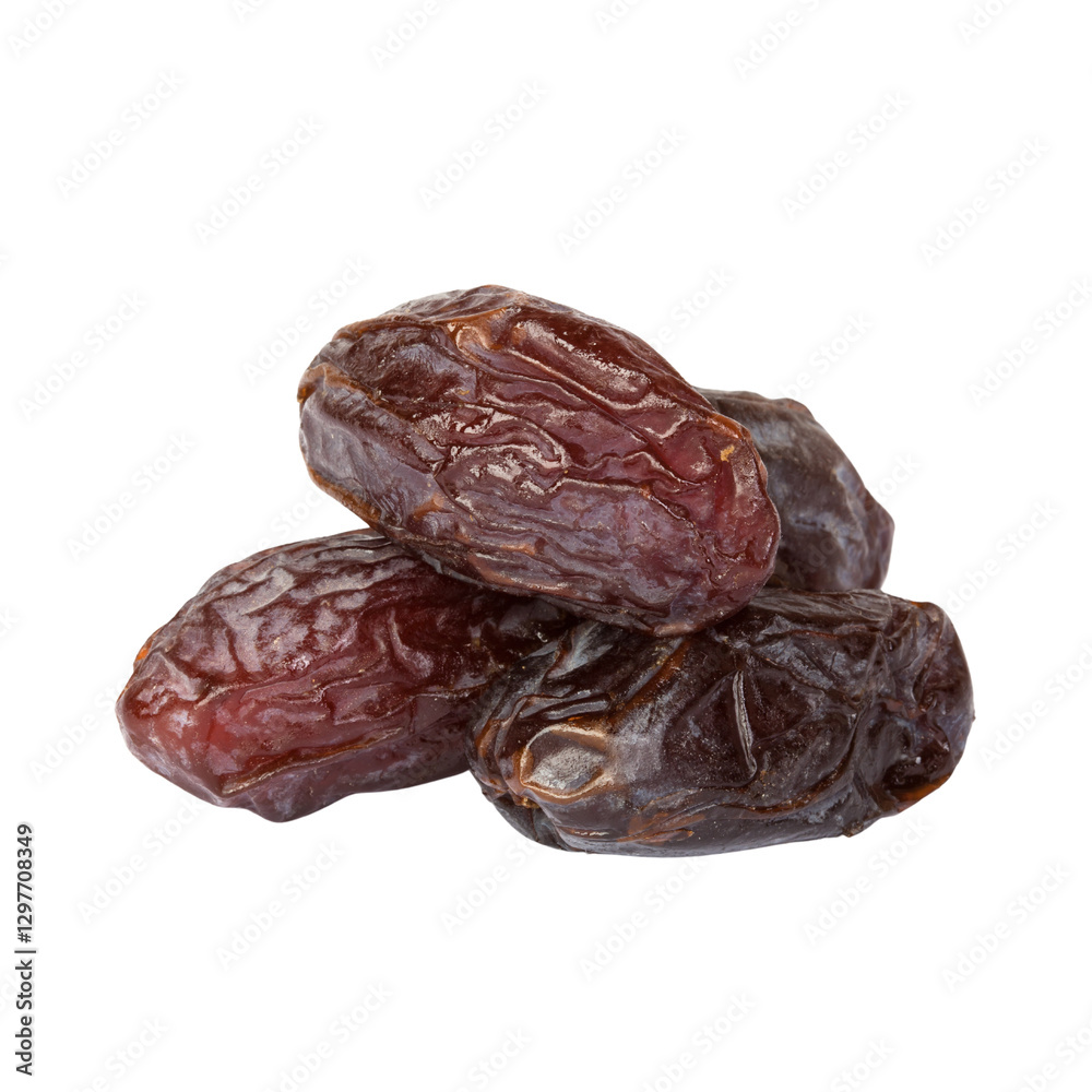Close-up of Dried Dates with Natural Texture High Quality Close-up of Dried Dates with Natural Texture High Quality