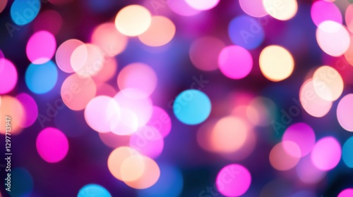 Vibrant Patterns with Radiating Bright Colors