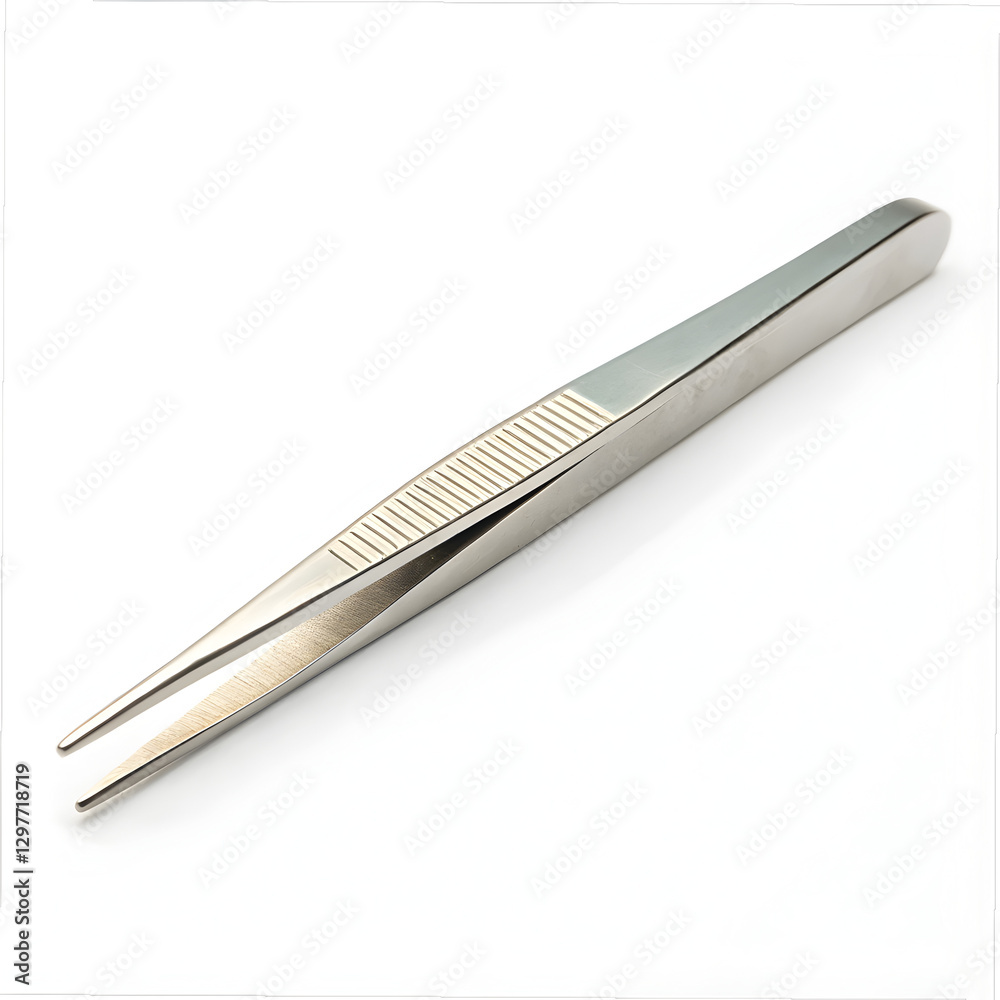 Tweezer isolated on white background