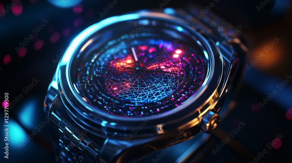 custom made wallpaper toronto digitalThe sparkling galaxy flows between the wrists