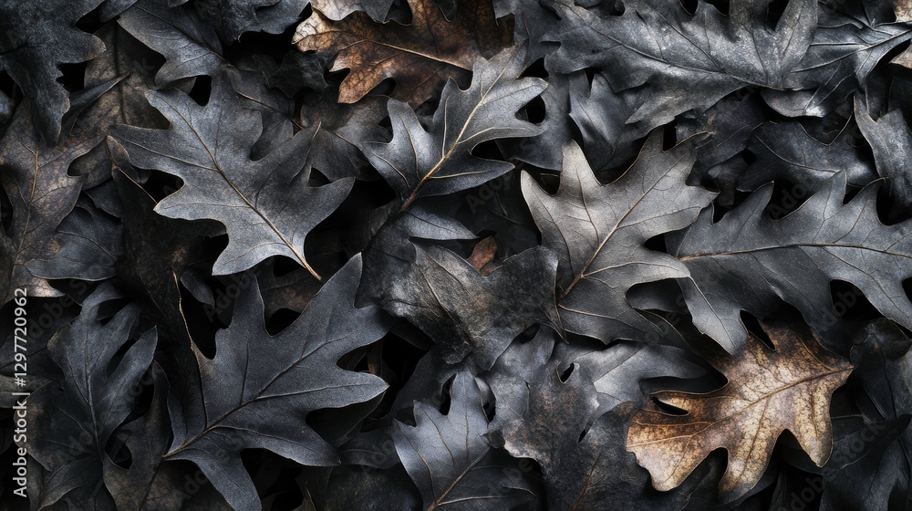 Dappled Light on Leaves in Forest Background Dappled Light on Leaves in Forest Background
