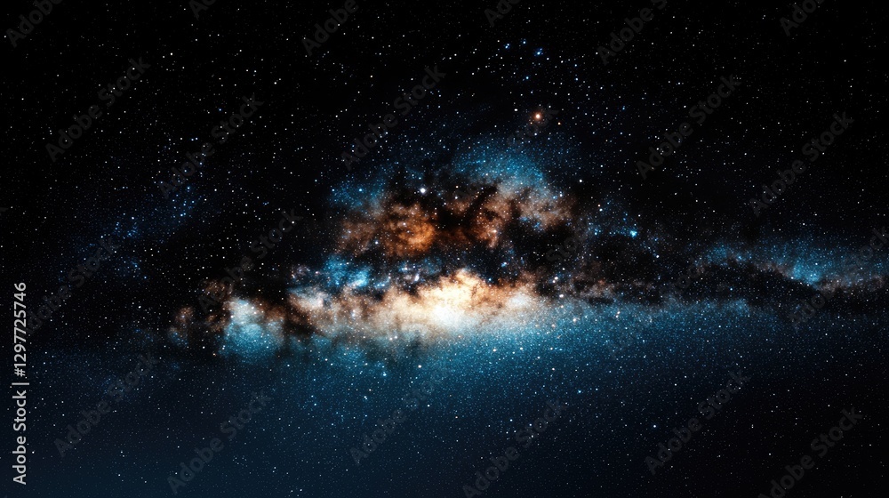 Cosmic Nebula in Deep Space. Possible use Educational, science Cosmic Nebula in Deep Space. Possible use Educational, science