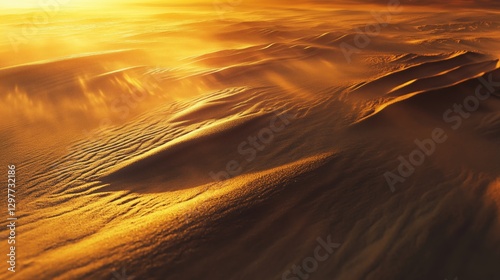 Fototapeta Naklejka Na Ścianę i Meble -  The Breath of the Golden Desert