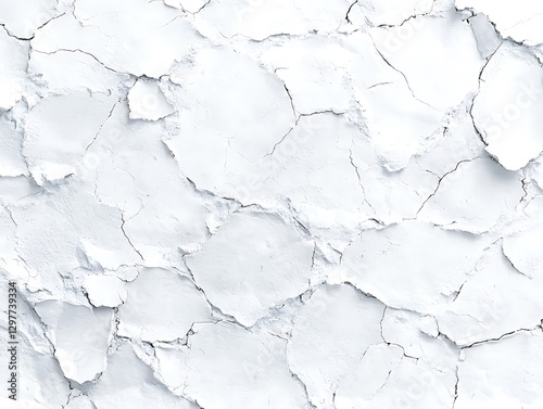 Cracked white wall texture urban environment surface detail abstract concept close-up view artistry impact