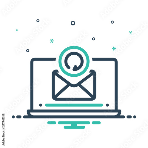 Mix icon for correspondence