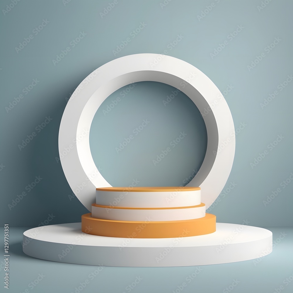 Background for product packaging on backdrop Showcase for presentation Background for product packaging on backdrop Showcase for presentation