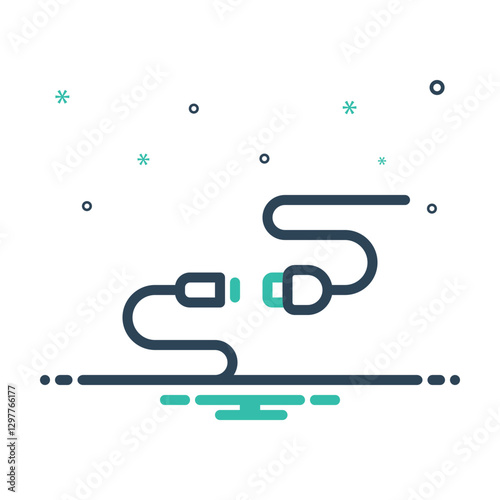 Mix icon for cable