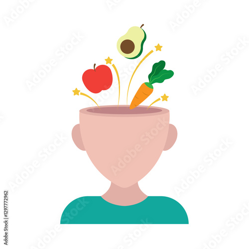 Mindful Eating Brain Food Healthy Ingredients