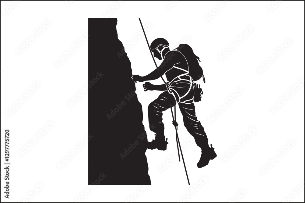 Mountain Descent: Rappelling Through the Adventure Mountain Descent: Rappelling Through the Adventure