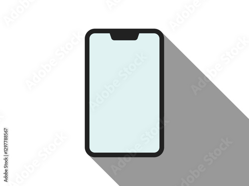 スマートフォンロングシャドウアイコン