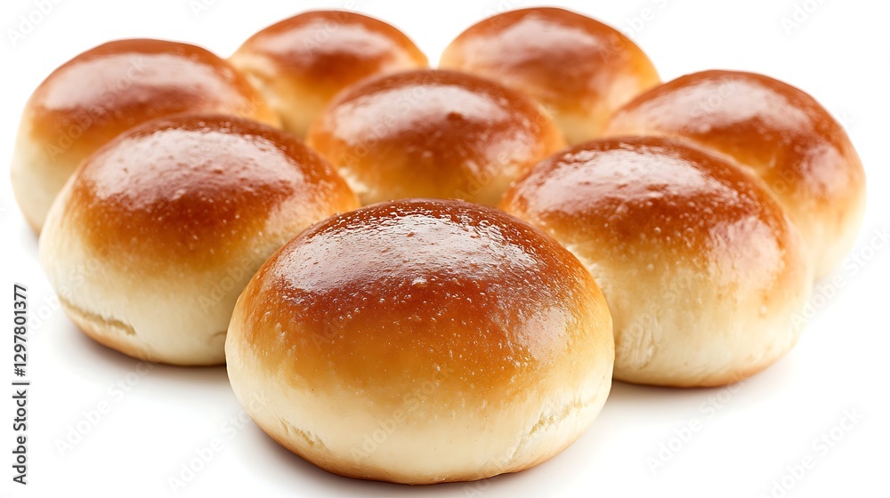 a group of cinnamon rolls with white frosting a group of cinnamon rolls with white frosting